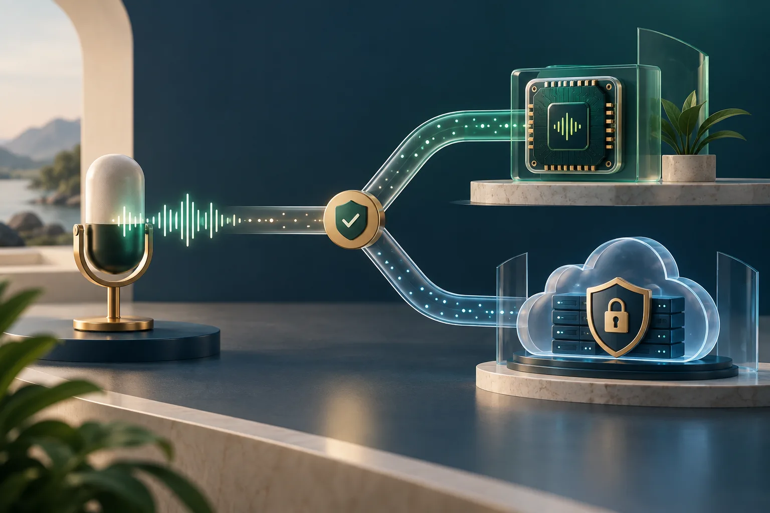 Browser Speech Recognition: Where Audio Goes